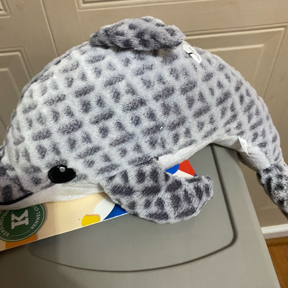 Brand New Dolphin Dog toy With Squeaker